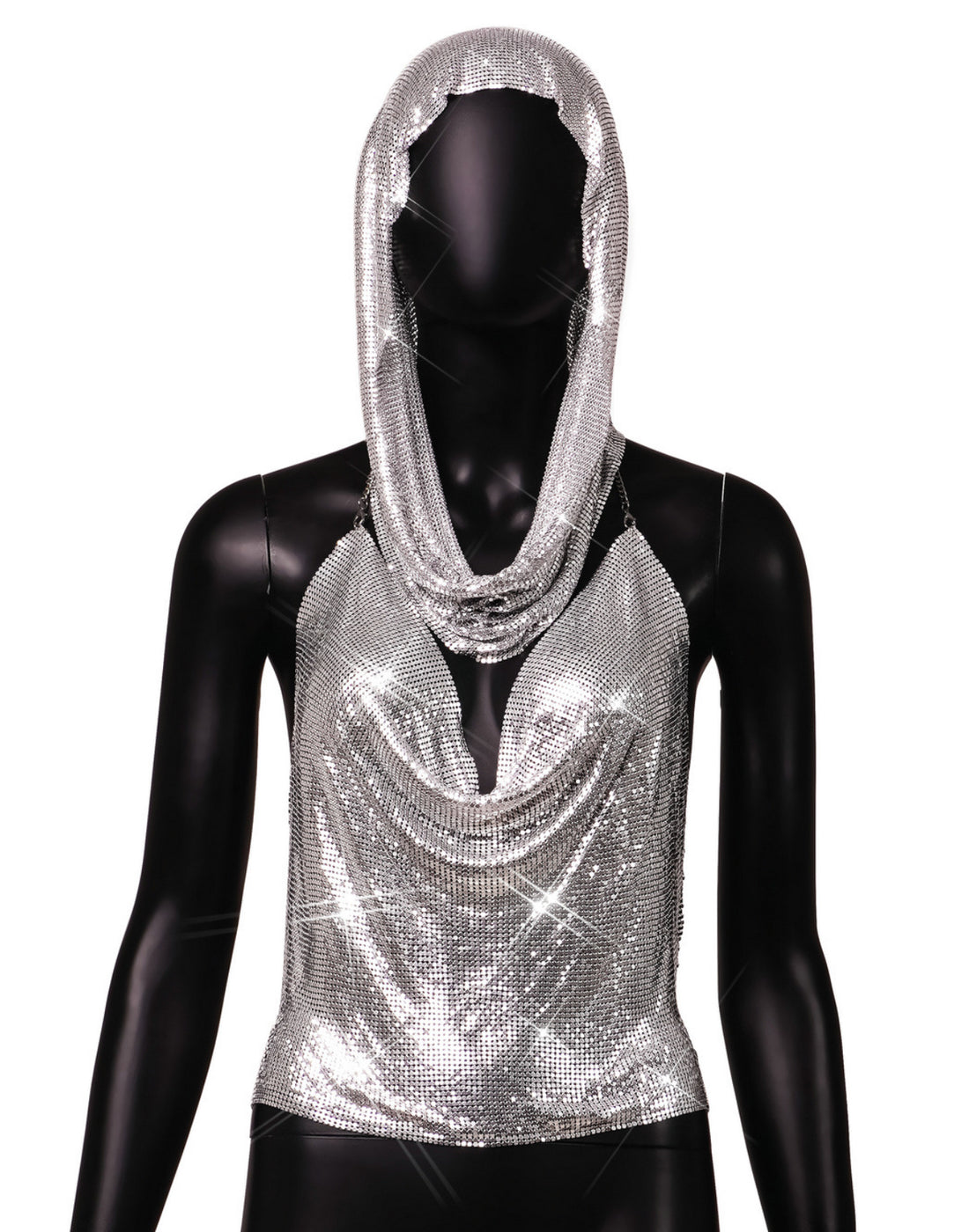 Shimmer Nights Hooded Top ONLINE ONLY - Beauty Junkee Collection