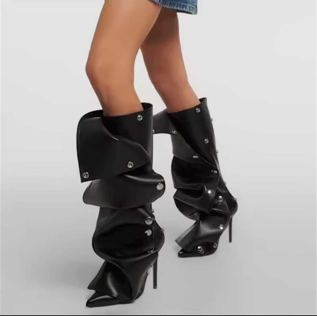 Button Me Up Boots - Beauty Junkee Collection