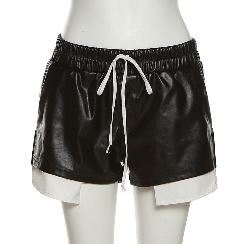 Little Bo-tique PU Leather Shorts - Beauty Junkee Collection
