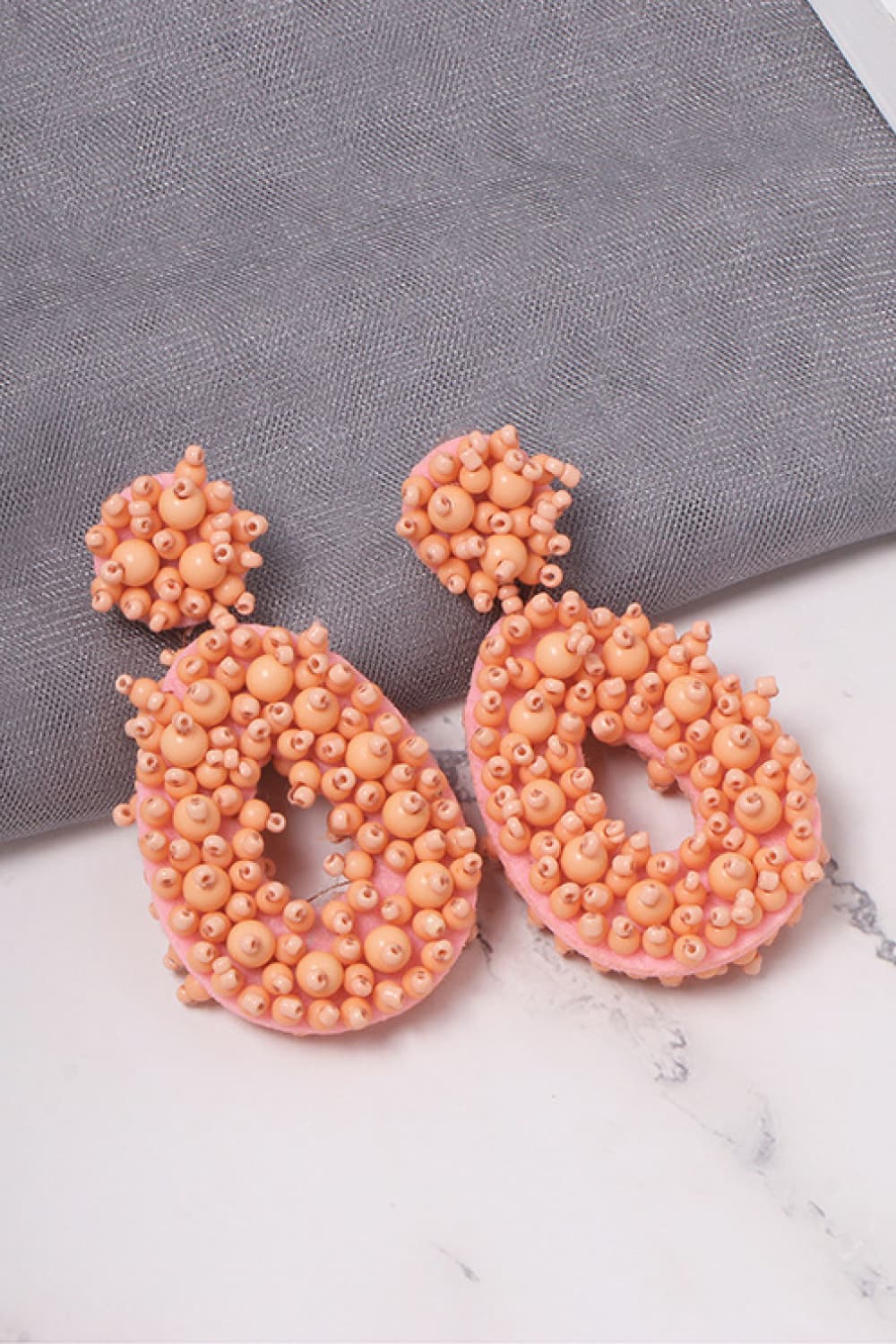 Beaded Dangle Earrings - Beauty Junkee Collection