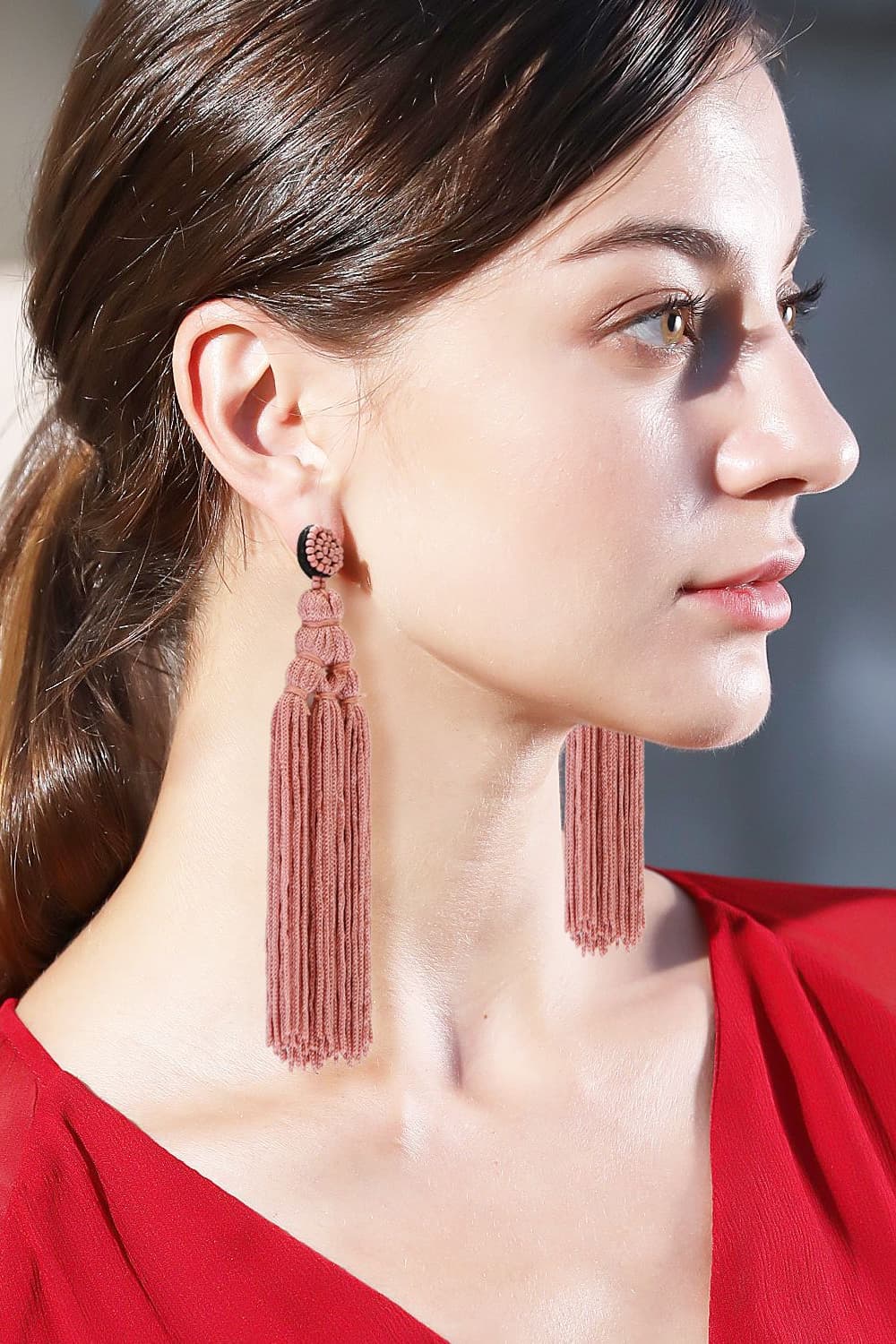 Beaded Tassel Earrings - Beauty Junkee Collection